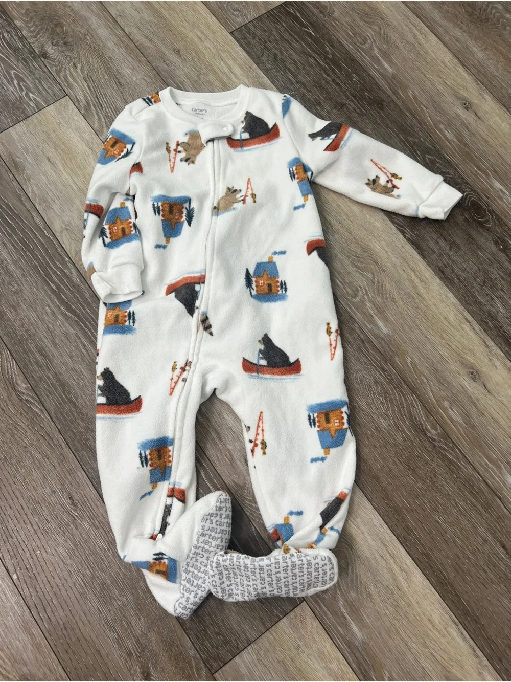 Carter’s fleece footie sleeper